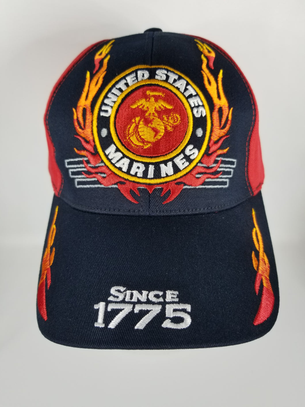 U.S. Marine Corps w/Red Flames