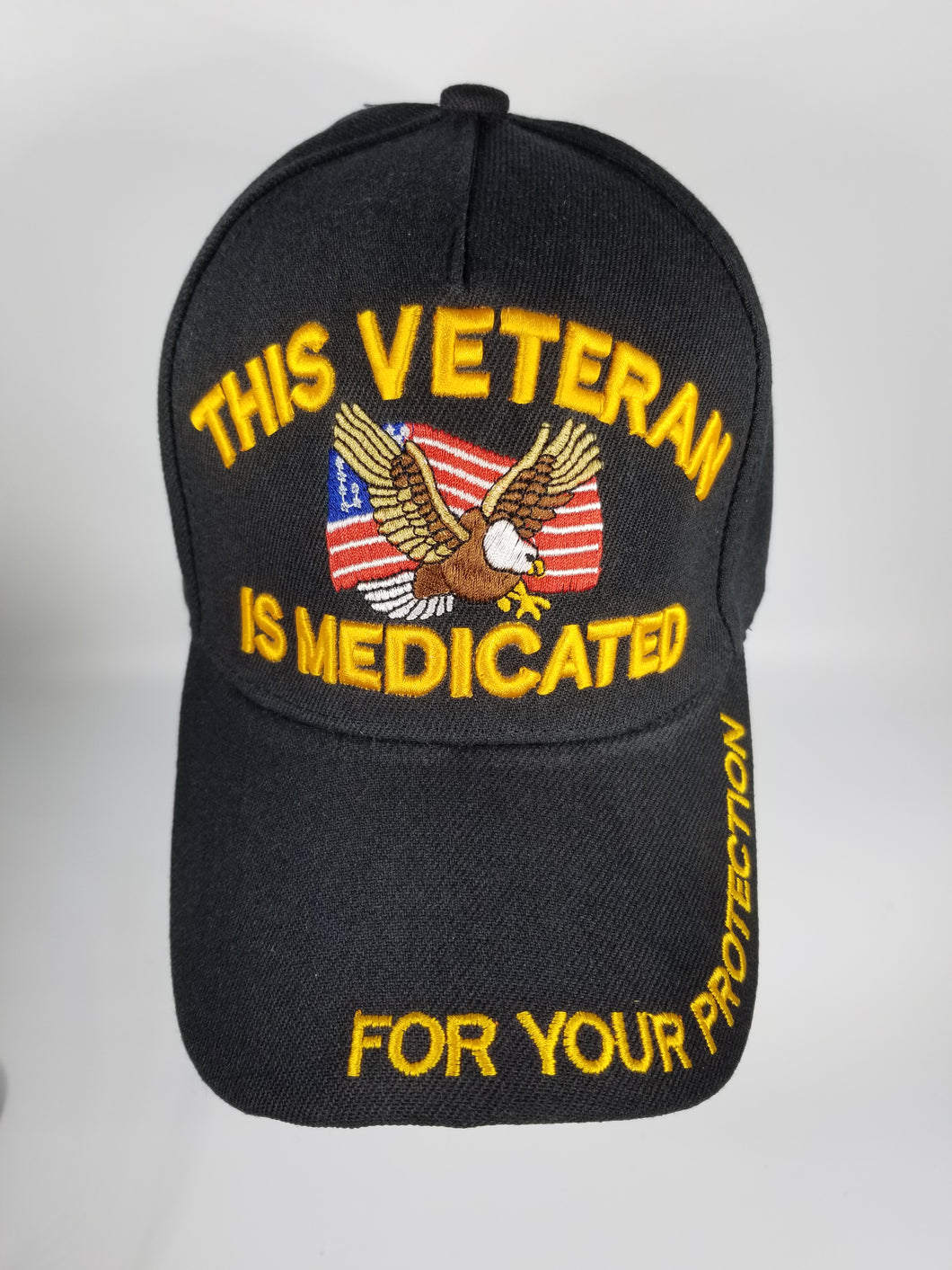 This Veteran is Medicated Cap