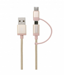The 2 in 1 USB Type-C & Micro USB Cable